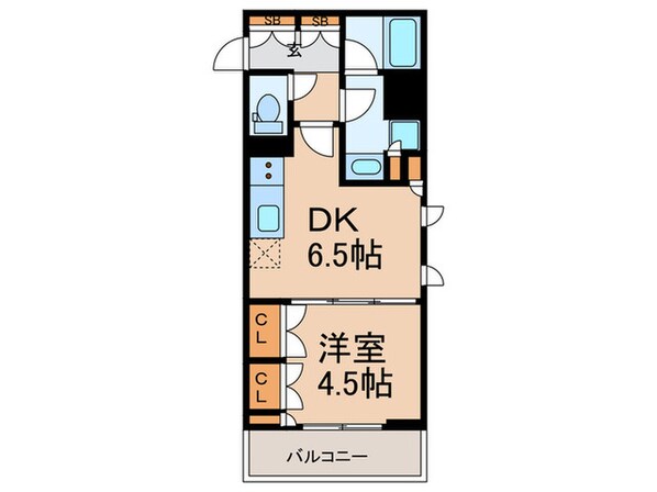 N‘sウエスト蒲田の物件間取画像